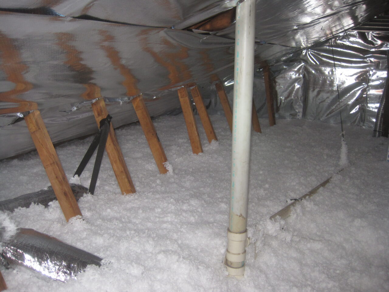 Attic Radiant Barrier | Perkins Energy Conservation - Zero Energy Penthouse Apartment Radiant Barrier Systems